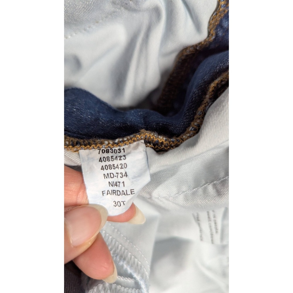 Madewell Women Jeans 30Tx33 The Tall Perfect Vintage Wide Leg 90s High Rise - Picture 7 of 12